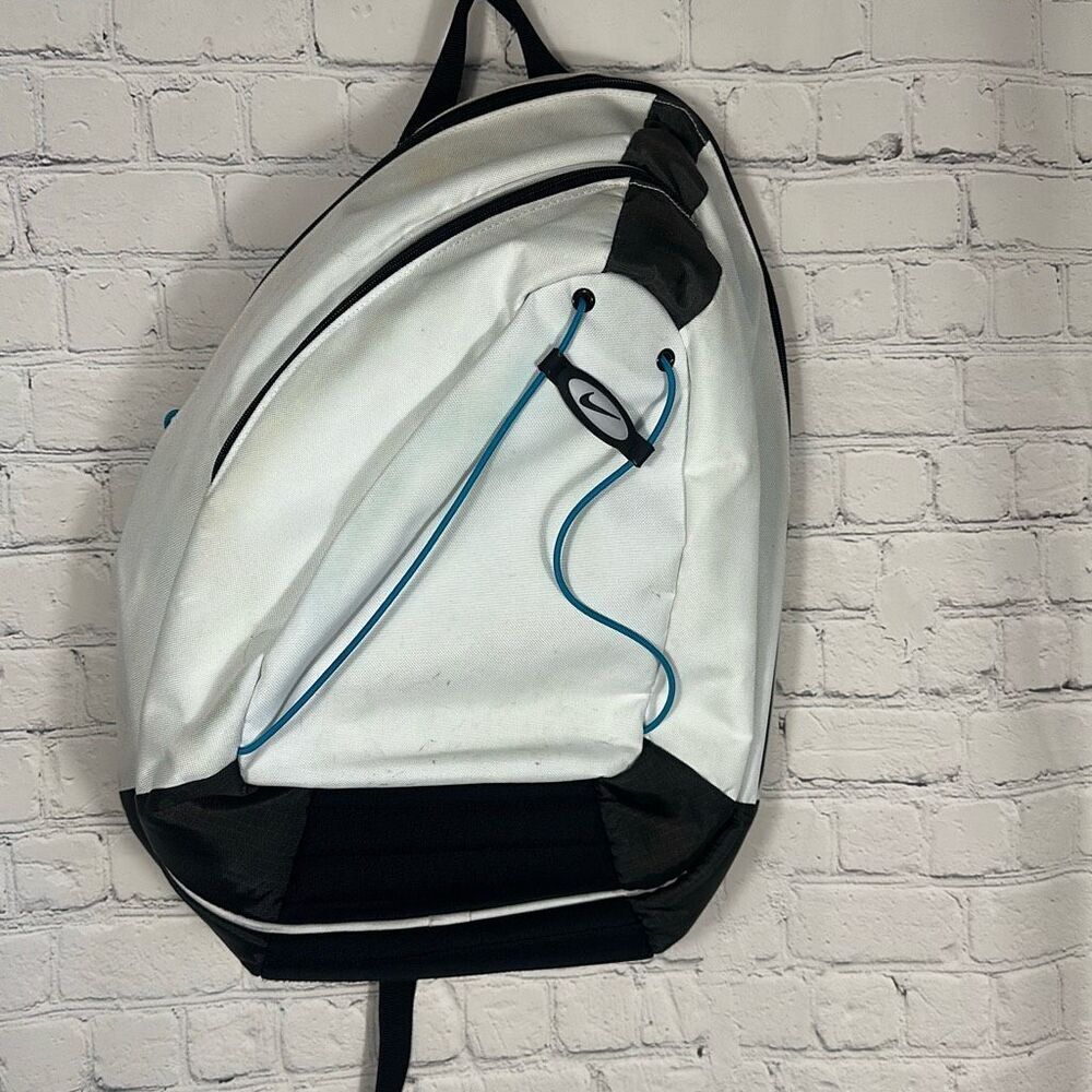 Nike Back‎ Bag Backpack Book Bag white Black Slingback
